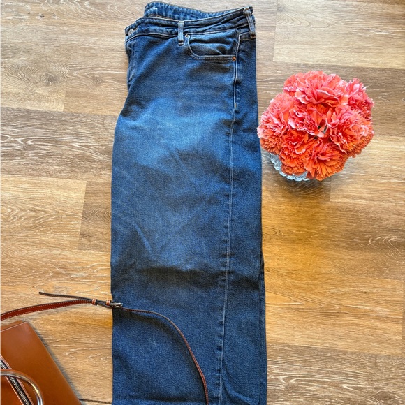 Old Navy Jeans Women 20 Blue
Wide Leg Mid Rise Baggy
Whiskering Flare Retro XXL - Picture 8 of 14